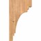 Ekena Millwork Pescadero Smooth Corbel, Western Red Cedar, 5 1/2"W x 10"D x 18"H COR06X10X18PEC00SWR - alternate 3